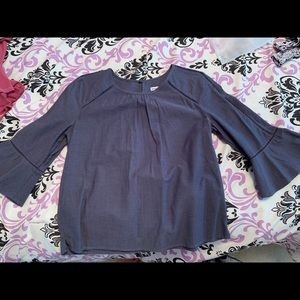 Abercrombie 3/4 length sleeve blouse
